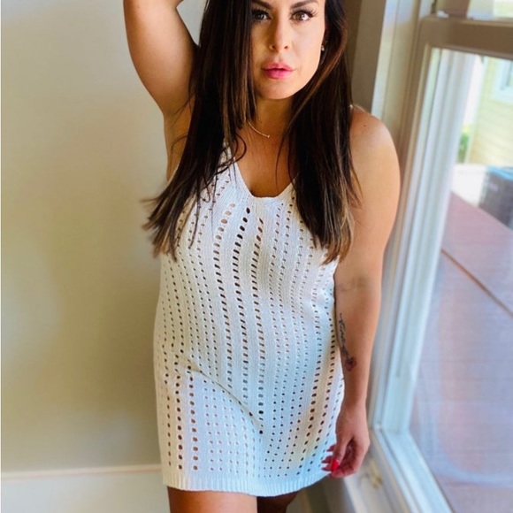 Crochet Swim Coverup - Picture 1 of 2